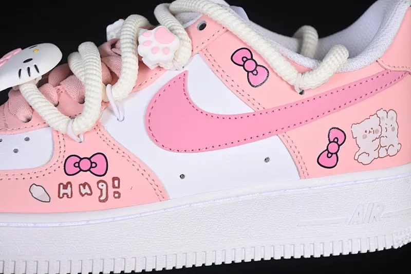 All categories Nk Air Force 1 Air Force series Nk Air Force 1 Low Air Force low-top Nike Air Force 1'07 Low Pink Sweet Katie Air Force 1 low-top casual sneakers YY2024-762